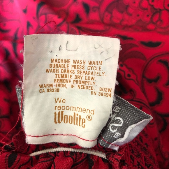 80’s vintage floral skirt - Picture 12 of 12